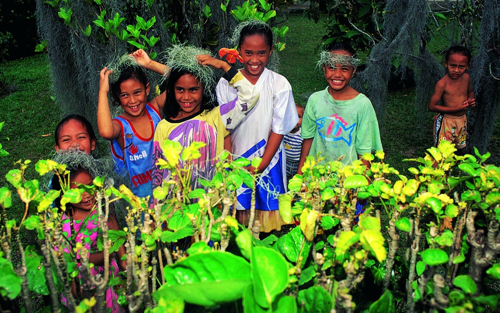 Cook Inseln - Kinder auf Rarotonga