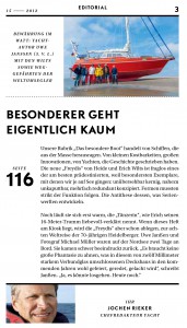 Editorial (YACHT 15/12)