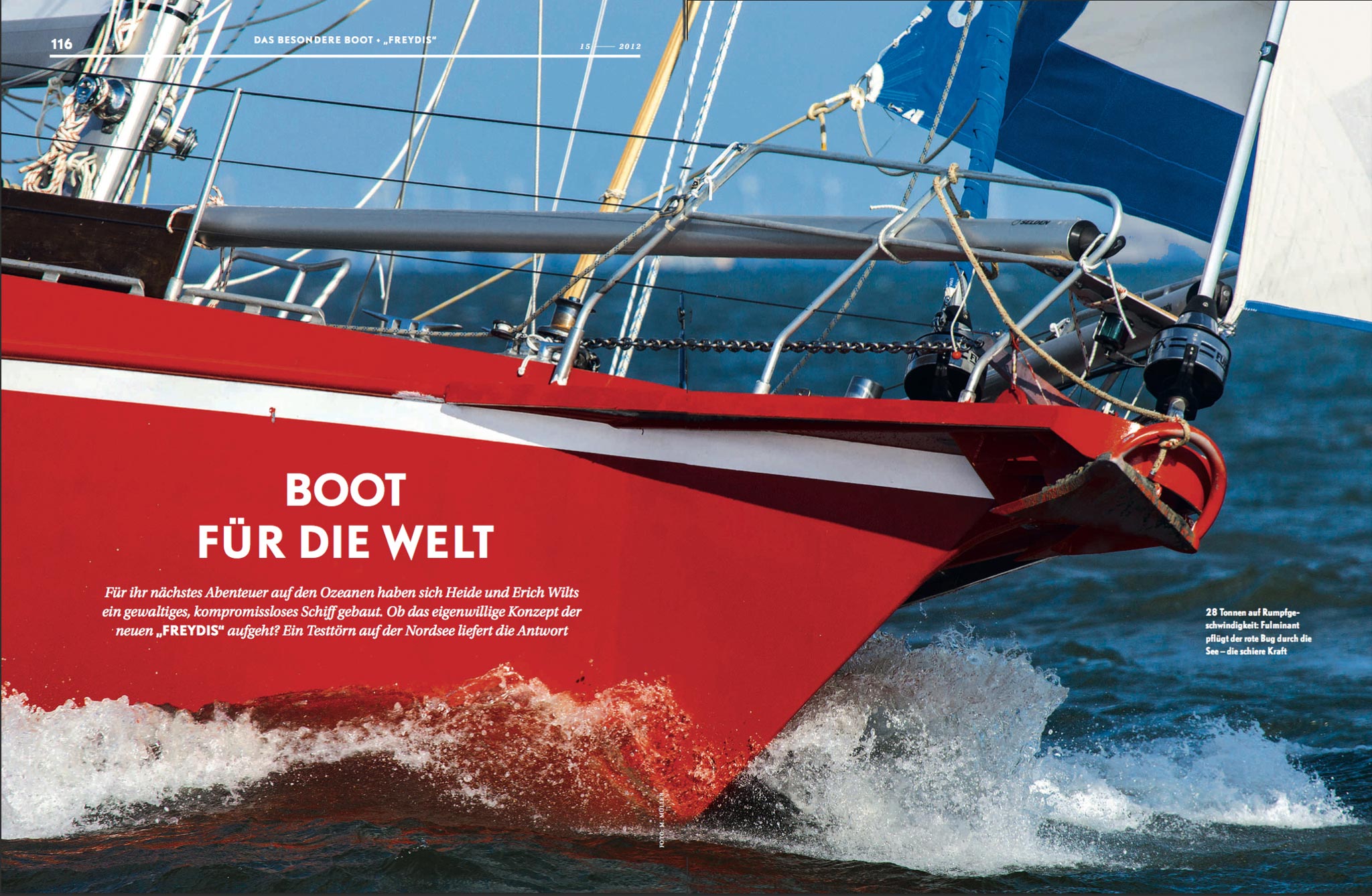 "Boot für die Welt" (YACHT 2012/1)