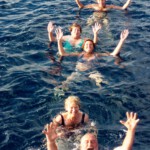 Badefreuden an der Kleinen Wilden Insel (2012)